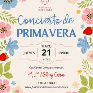 Concierto de primavera 26 (21 de mayo 2026)