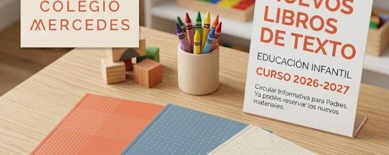 Libros y material de infantil curso 26-27